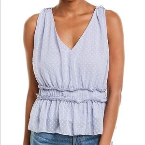 Bishop + Young Swiss dot top